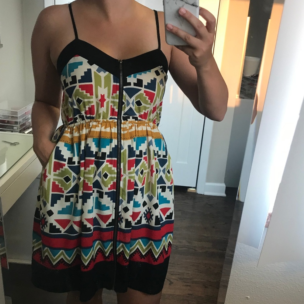 Zip Front Summer Dress